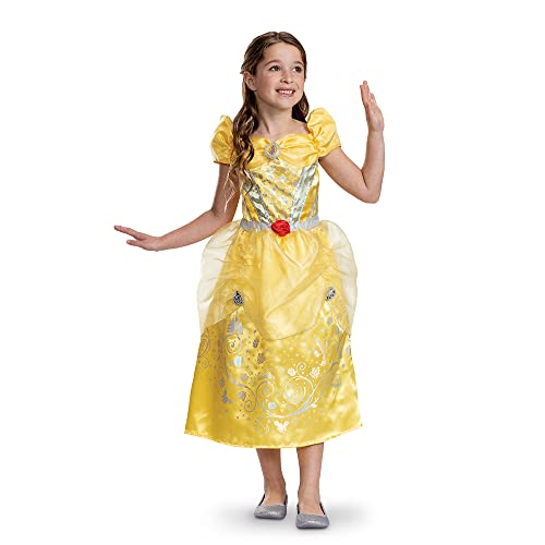 Disney 100th Anniversary, Girls Belle Costume for Girls, Belle Costume  Kids, Belle Princess Dress, Belle Dress Up for Girls, Disney Princess Dress  Up, Beauty and The Beast Costume Kids S - BigaMart