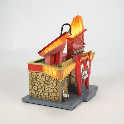 Edificio iluminado de resina coleccionable Department 56 regalo multicolor nostálgico 3