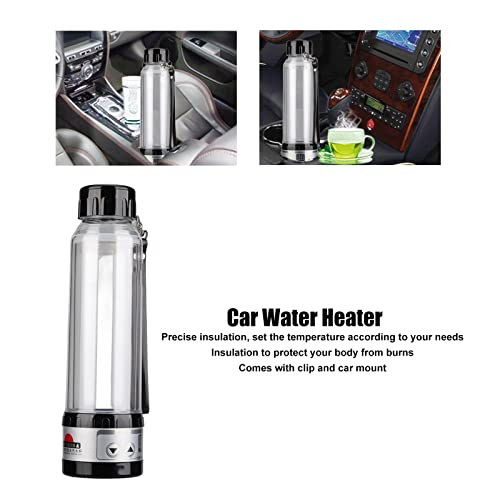 Hervidor eléctrico para auto 12V 24V 280ml vidrio miniatura 3
