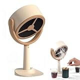 Tisch-Mini-Dunstabzugshaube Tragbarer Luftreiniger Rauch- und Geruchsfilter mit Aktivkohle | Rauchentferner für Zigaretten, Vapes und Haustiergeruch | für Auto, Büro und Zuhause | USB + Akku-Option