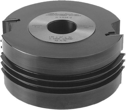 Stehle Hw (Hm) Glue Joint Profile Cutter Head 135 X 50 30 Mm Double-Edged For 471 Height 17 - 48