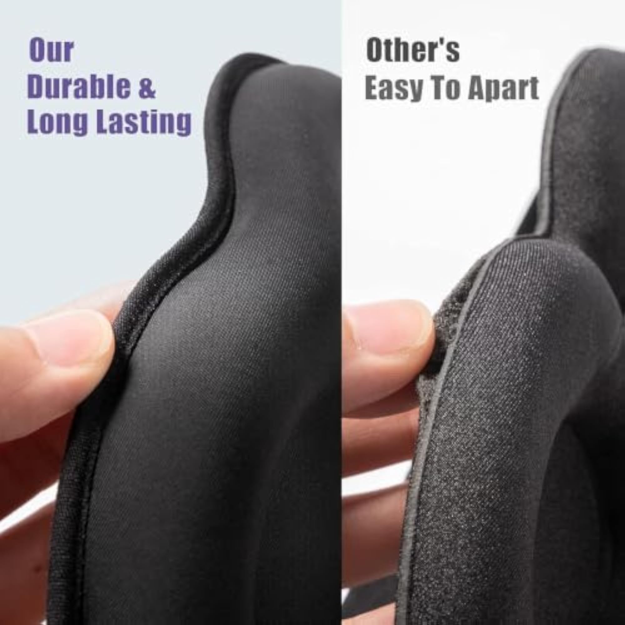 3D Contoured Sleep Eye Mask for Travel