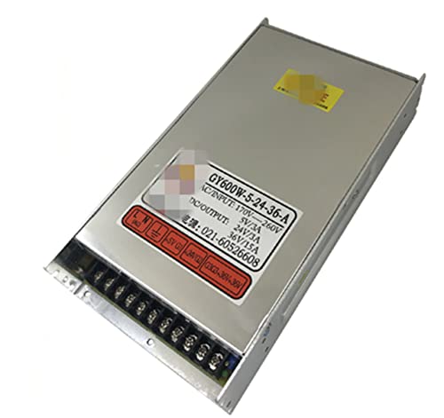 Engraving Machine Drive Power GY600W-5-24-46-A Three-Way 600W Foot 160V-260V 250 * 130 * 50mm (GY600W-5-24-46A)