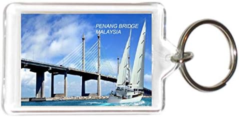 Malaysia Malaysian Acrylic KeyChains KeyRings Holders image 5