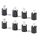 RLECS 8-Pack VD Rubber Shock Absorber with M3 Fixed Screw Spacer Standoff Damper Vibration Isolator for FPV F3/F4/F7 Flight Controller RC Model DIY Mounting Accessories