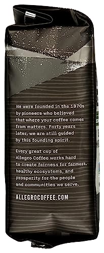 Allegro Coffee Decaf Organic Whole Foods Blend Whole Bean Coffee, 12 Oz #TOP5