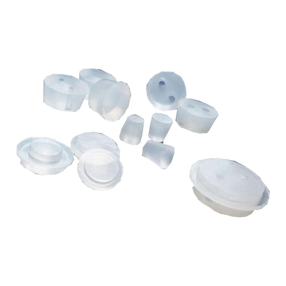 Bouchon en silicone Saint-Gobain 4120-0009 de taille 9 pour laboratoires