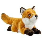 Carl Dick Fox Lying, 8 inches, 21cm, Plush Toy, Soft Toy, Stuffed Animal 2602001