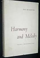 Harmony and Melody: Diatonic Style 0534002455 Book Cover