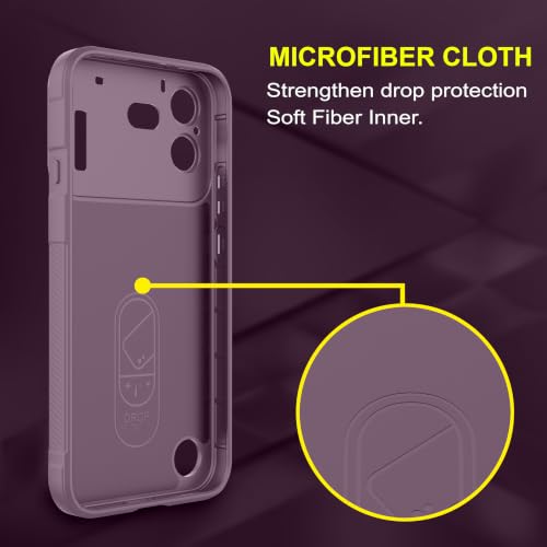 Image of Zapcase Back Case Cover for Nothing Phone (4b) | Compatible for Nothing Phone (4b) Back Cover | Liquid Silicon Magic Case with Camera Protection | Lavender