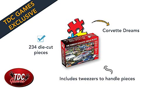 Tdc Games World's Smallest Jigsaw Puzzle - Corvette Dreams #TOP1