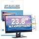 LAMA Blaulichtfilter für 23,8 Zoll Monitor, Blaulicht Blockierende Displayschutzfolie, Anti-Blue Screen Protector, UV/Blendschutz/Augenschutz, Universal Bildschirmfilter 16:9 (528x297mm)