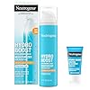 Neutrogena Hydro Boost Hyaluronic Acid Hydrating Face Moisturizer With SPF 50, Fragrance Free Facial Moisturizer, 1.7 fl. oz, & Trial Size Hydro Boost Facial Cleanser, 0.5 fl. oz
