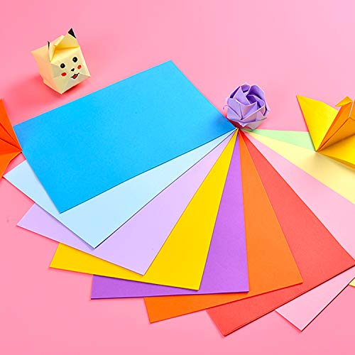 200 Pcs Colored A4 Paper, Craft Origami Paper Diy Printer Paper Copy Paper Folding Paper Stationery Paper 10 Assorted Colors Paper For Diy Handmade Kids Art Craft Activities, 11 X 8.2" #TOP4