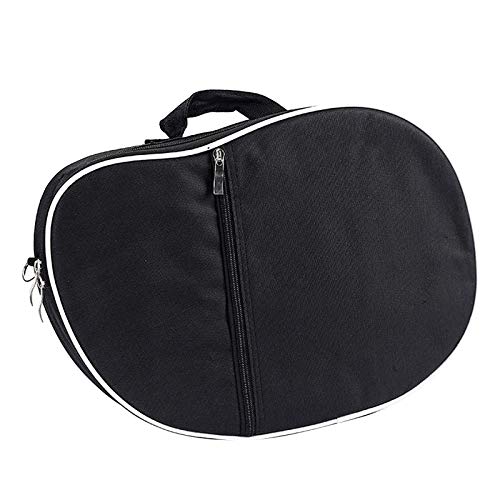 Jili Online Simple Waterproof Padded Lyre Storage Carrying Bag Case Zipper 10 16 19 Strings Lyre Harp Handbags with Pocket Black