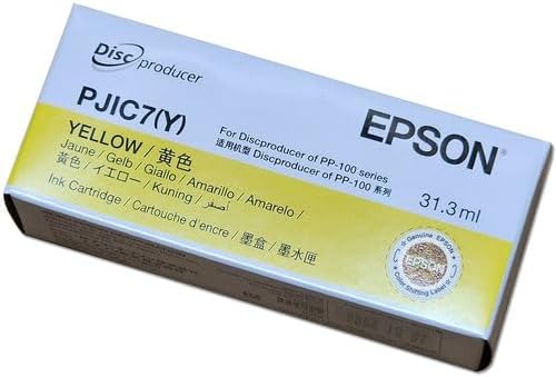 Epson Discproducer PP-100 Yellow Ink Cartridge (OEM) 1,000 Discs