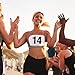 Hanaive 500 Pieces Running Bib Numbers with Safety Pins for Marathon Sports Competition Events Tearproof Waterproof, 6 x 7.5 Inch (1-500 Number)