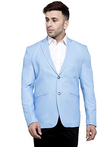 Image of WINTAGE Men's Polyester Cotton Festive and Casual Blazer Coat Jacket