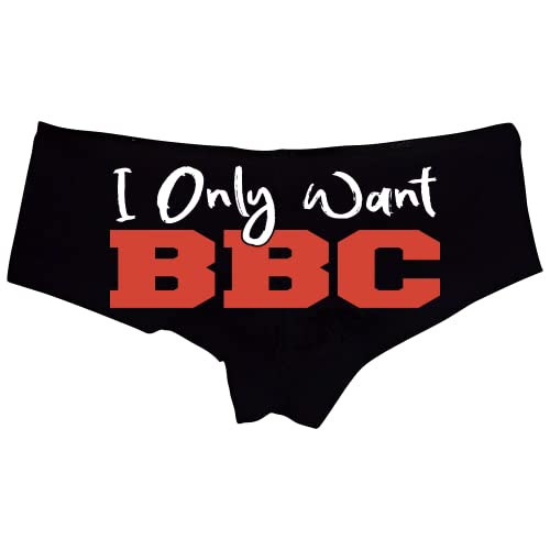 Sexy Girl Rock I Only Want Bbc Panties For Women, Property Of Panties Black #TOP15