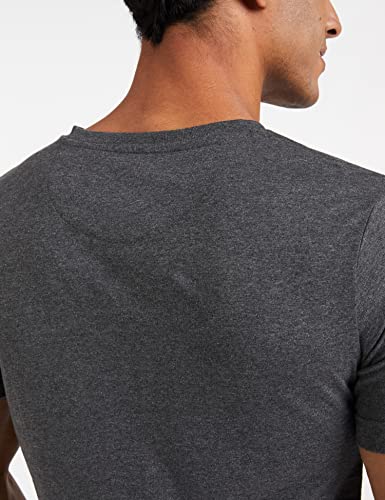 Image of Amazon Brand - Symbol Men's Solid Cotton T Shirt | Plain | V Neck | Half Sleeve-Regular Fit | Combo Pack of 3 (Available in Plus Sizes)