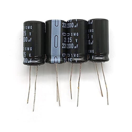 20x Condensatori Elko 2200uF 50V 105°C Assiali 18x40mm – Suntan