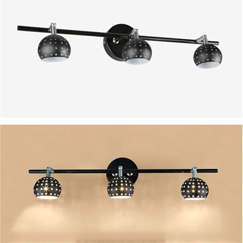 Éclairage miroir sans ombre grâce à la lampe murale rotative étanche