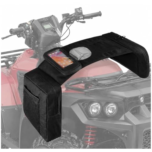 Alforja para ATV Outlander MAX 1000R 2013-2026 con bolsillo para teléfono y compartimentos para organización miniatura 1