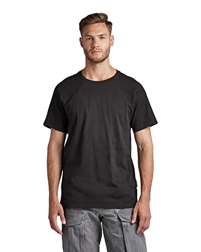G-STAR RAW Moto T-Shirt Homme, Noir (dk black D22788-C336-6484), XL