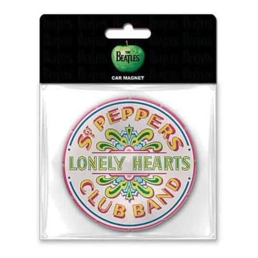 Los Beatles Sargent Pepper de tambor para diseño de tamaño grande forma de imán para nevera (RO)