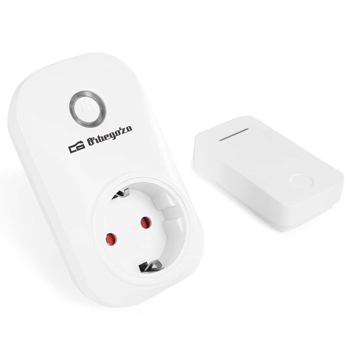 Orbegozo ENM 2000 - Enchufe con Mando a Distancia, 150 Metros de Alcance, Potencia máx. 3680 W, luz LED indicadora, protección contra sobrecarga, sobrecalentamiento y cortocicuitos