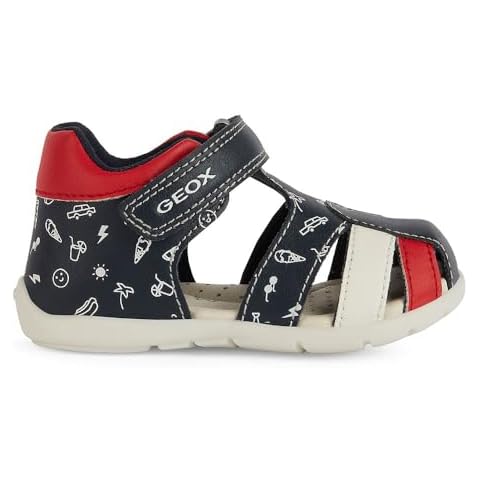 Geox Baby B ELTHAN Boy C Sandal in Navy Red Cover