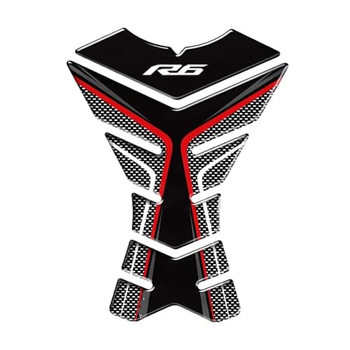 Pad réservoir YZF R6 protection autocollante antidérapante pour moto YZF600 noir