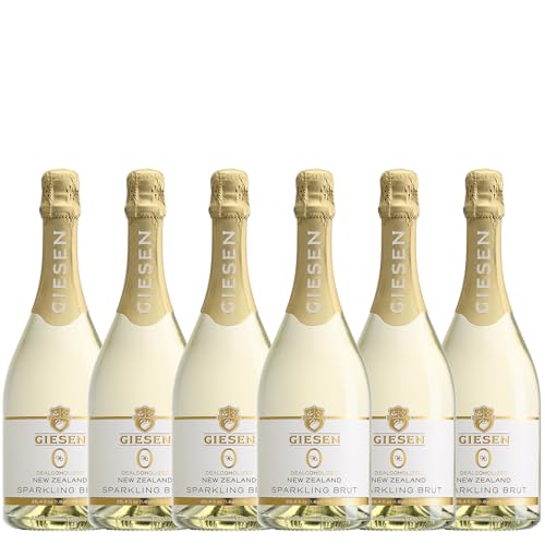 Giesen 0% Non-Alcoholic Dealcoholized New Zealand 750ml Sparkling Brut Wine Champagne | 6 PACK