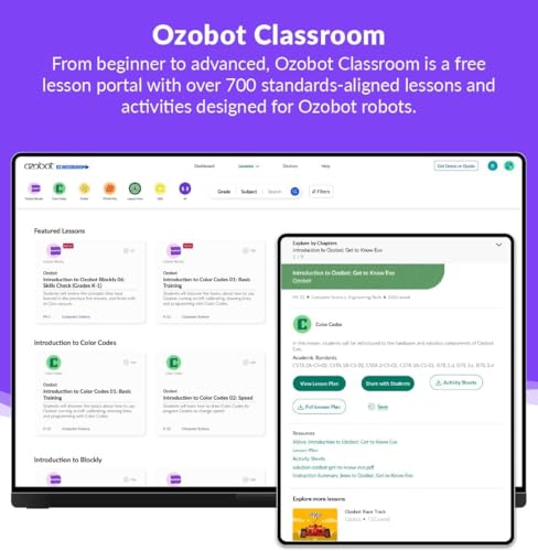 Image of Ozobot Evo 6 Bot Classroom Kit | Ages 5-11 | STEM Coding for Schools