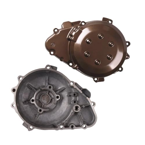 Protector cárter dmotor piezas de motocicleta cubierta lateral izquierda aluminio 4