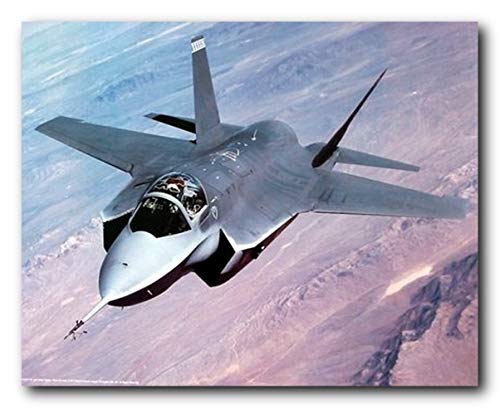 Aviation Wall Decor Lockheed Martin X-35 Joint Strike jet Art Print Poster (16x20)