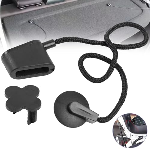 Sangle levage hayon arrière robuste pour Ford Fiesta 2017-2023, fixation stable de plage arrière - 2