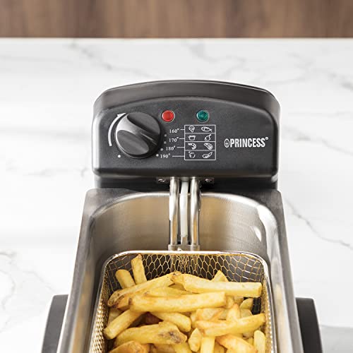 Princess Friggitrice Castel – 3L – 2000 Watt – Acciaio inox – Tecnologia Zona Fredda – 182626 - 5