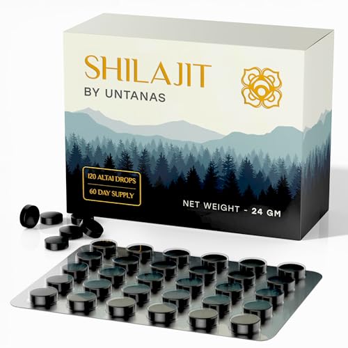 Original Shilajit Tablets 120 Tablets 400 Mg Per Serving Pure Shilajit Resin Rich In Fulvic And Humic Acids 100% Pure