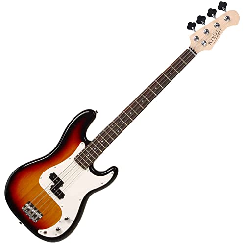 Rocktile Groovers Pack PB Set de basse électrique (« sunburst »), 6 pièces - Les Beatles, Paul McCartney, John Lennon, RIngo Starr, George Harrison Rocktile Groovers Pack PB Set de basse électrique (« sunburst »), 6 pièces – Image 3