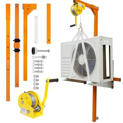 Grue de levage pour climatiseur pour installation extérieure