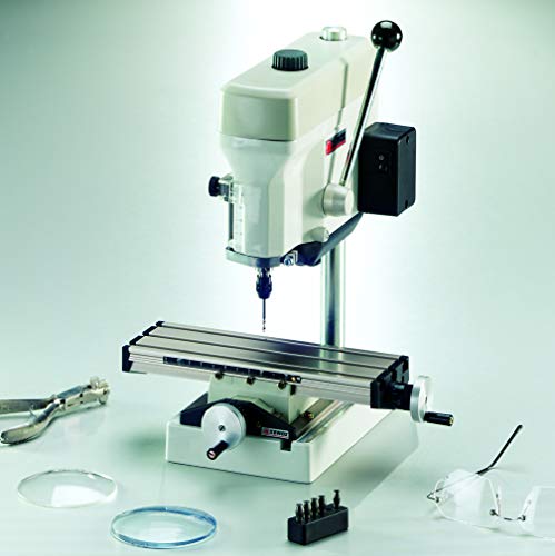 Xenox TBX 68128 Perceuse d'établi (85 W, pour des perçages précis, entraînement à 3 vitesses,...