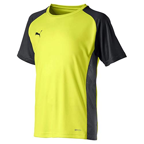 t shirt puma bambino giallo