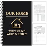 Home Maintenance Logbook – Track Repairs, Upgrades & House Projects | 150+ Pages | DIY Home Planner, Appliance Tracker, Property Maintenance Journal | New Homeowner Gift
