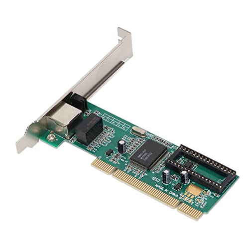 Tarjeta de red PCI a Gigabit, chip RTL8169, puerto RJ45 único, 10M/100M/1000M, Auto MDI/MDIX miniatura 4
