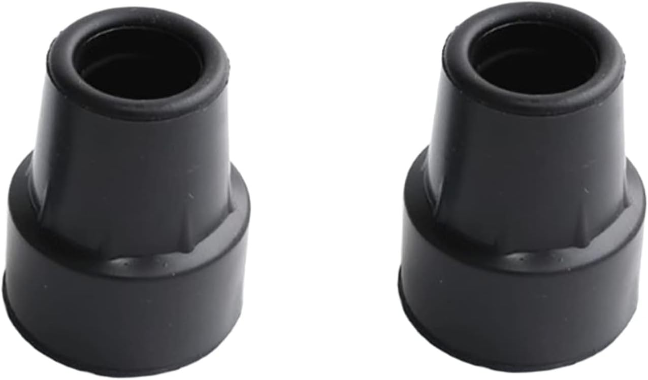 2pcs Rubber Cane Tips 7/8 Inch Heavy Duty Walking Cane Tips