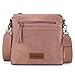 Montana West Crossbody Bag for Women Small Cross Body Bag Purses Lightweight Travel Side Purse Shoulder Purses with Guitar Strap Pink MWC-216PK