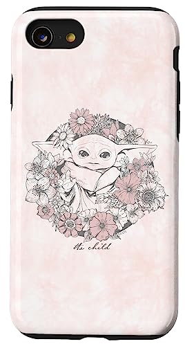 Coque iPhone SE antichoc Star Wars Grogu qui évite les rayures du smartphone pour les enfants