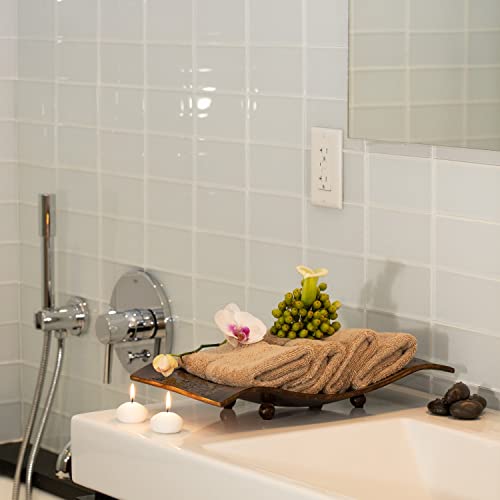 Mosobam 700 Gsm Luxury Bamboo 12Pc Large Oversized Bathroom Set, Light Taupe, 4 Bath Towels 30X58 4 Hand Towels 16X30 4 Face Washcloths (Wash Cloth) 13X13, Turkish Towel Sets, Quick Dry #TOP6