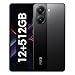 XIAOMI POCO X7 Pro - Smartphone de 12+512GB, Pantalla CrystalRes 1.5K 120Hz AMOLED, MediaTek Dimensity 8400-Ultra, Cámara de 50 MP, 90W HyperCharge, Cargador no Incluido, Negro (Versión ES)
